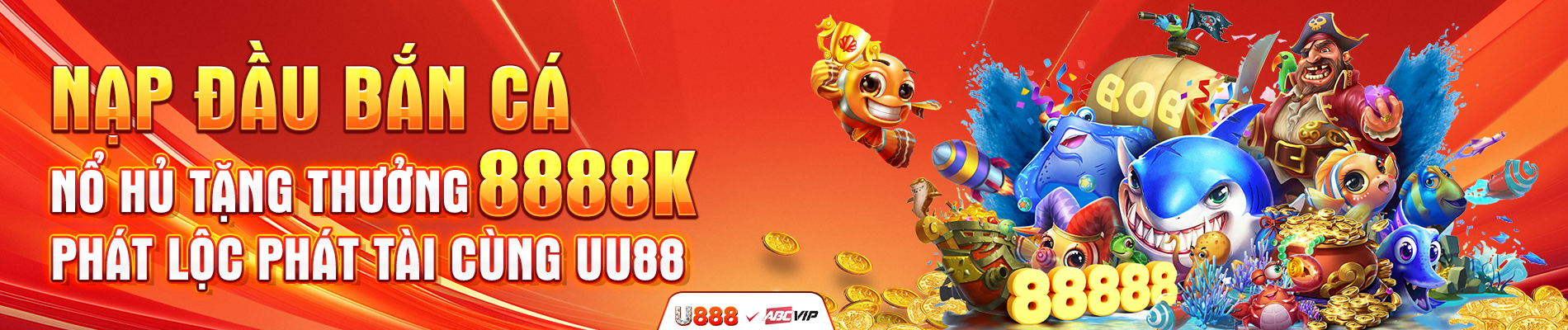 Nạp đầu bắn cá nổ hũ tặng thưởng tới 8888K